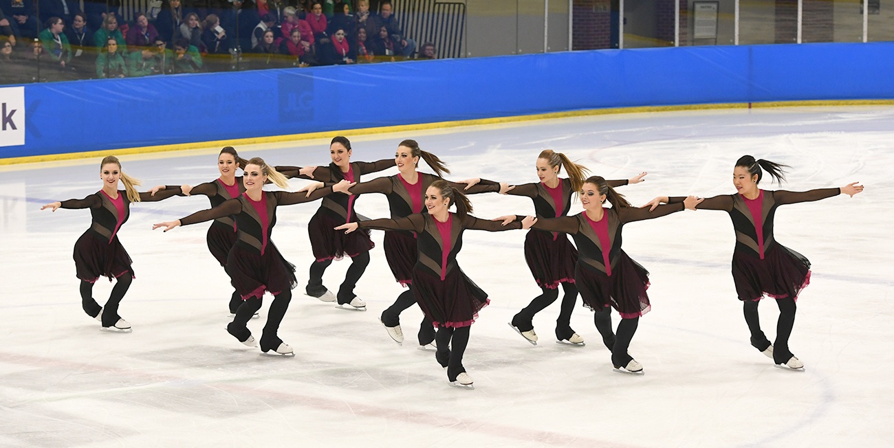 Miami university open adult synchronized skating
